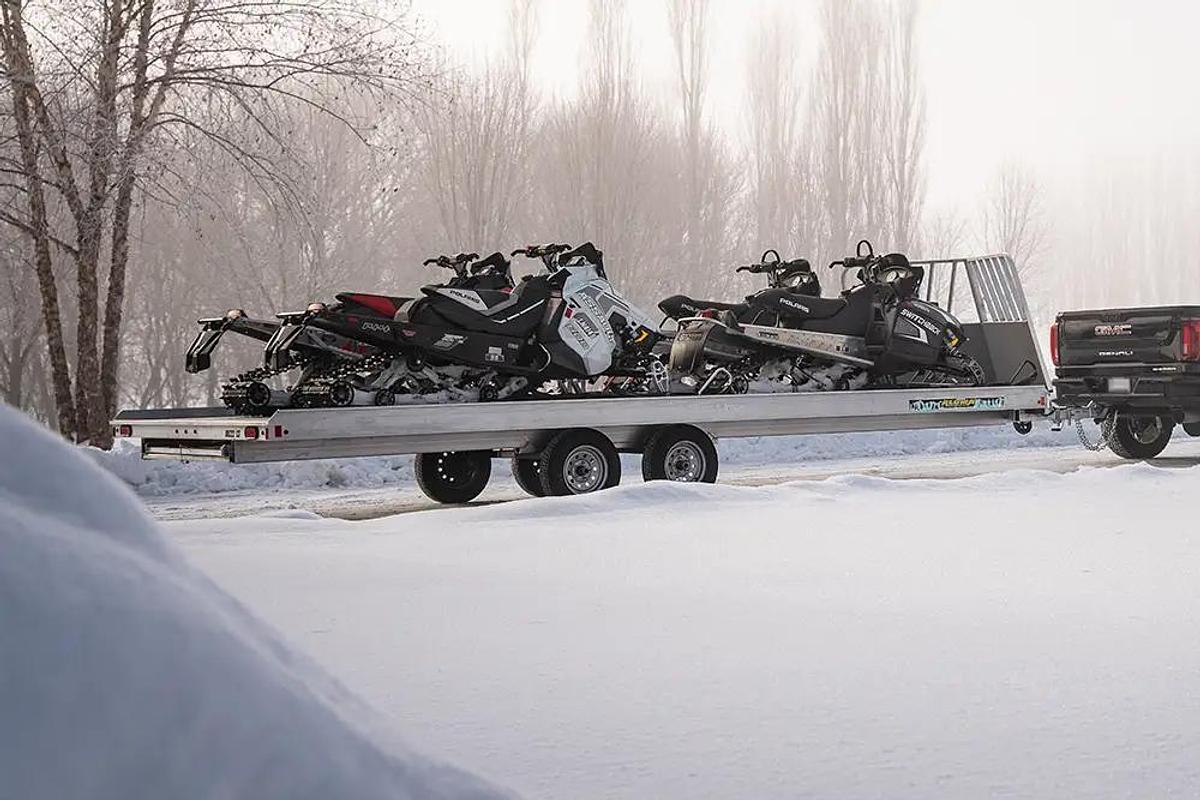 8618-24 Snowmobile Trailers