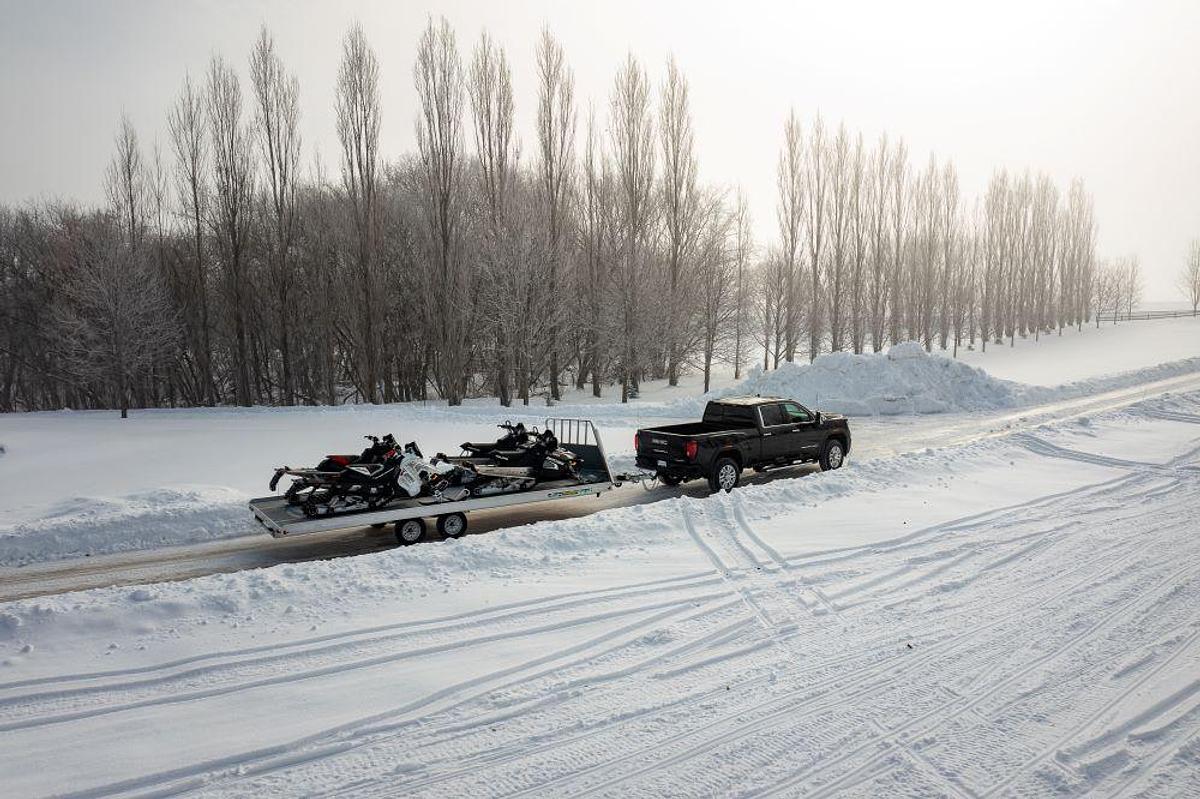 8618-24 Snowmobile Trailers