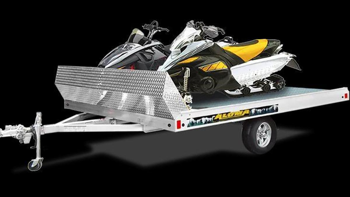 8610 TILT-8612 TILT Snowmobile Trailers