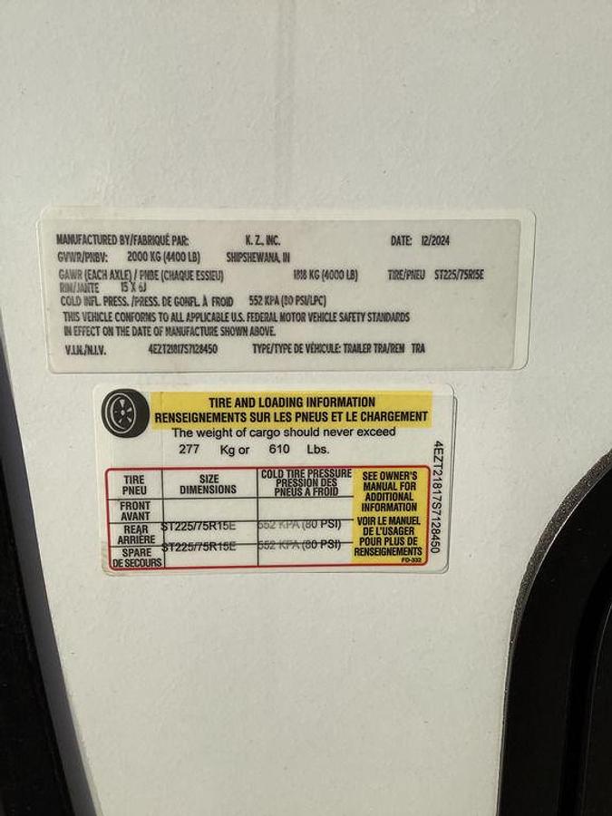 2025 KZ RV SONIC sl169vud
