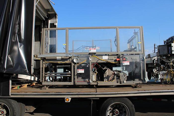 Used Douglas Tray Former Packer and Shrink Tunnel System