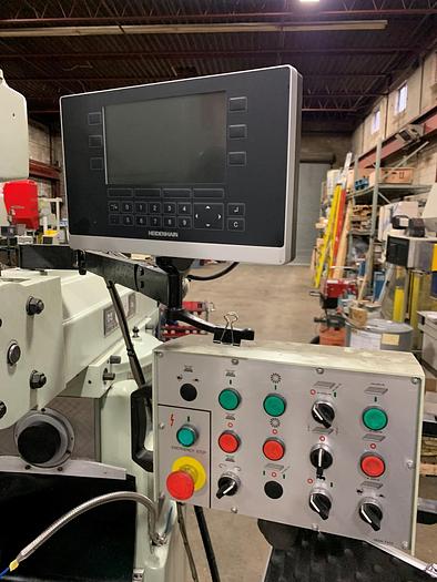 Used 10" X 51", FIRST, 2019, LC-20VHS, HEAVY DUTY VERTICAL/HORIZONTAL VARIABLE SPEED MILLING MACHINE