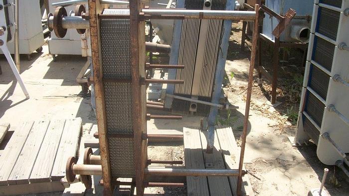 Used Heat Exchanger, Plate, 49 SF, Graham, 36 Plates #S741794