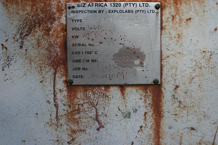 Used Twin Boom Roof Bolter