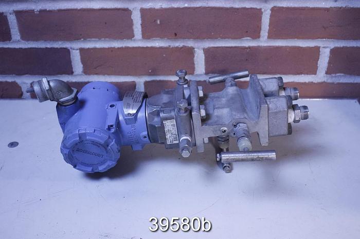 Used Rosemount 3051CD2A22A1AB4M5 Pressure Transmitter #39580