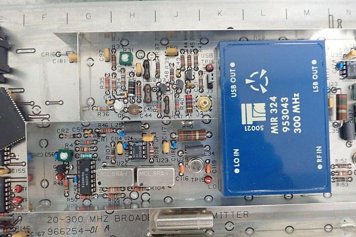 Used 20-300 MHz Broadband Transmitter 966254-01A 87-177745-E Board