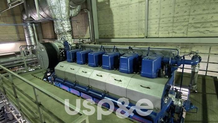Used 2.7 MW 2005 Used Daihatsu 6DK36 Diesel Generator Sets