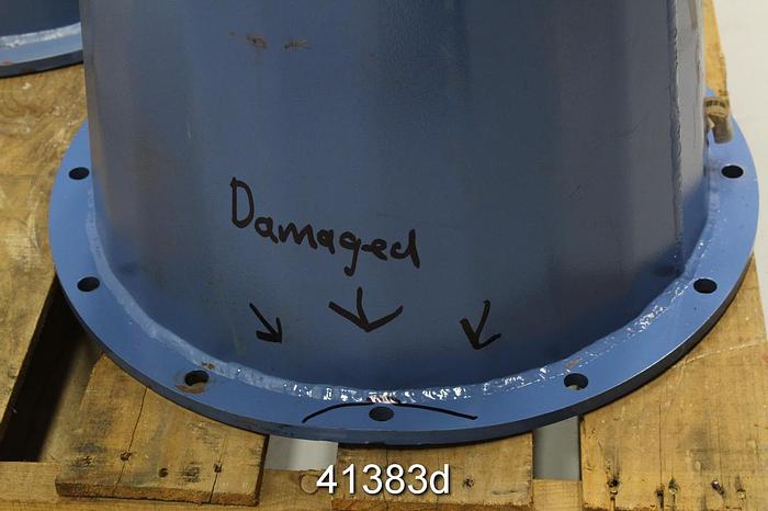 Unused Krebs P15 Top Cone Section For Grit Pot, Nitirle Lined #41383