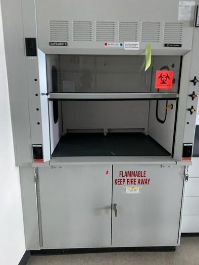 Used FISHER HAMILTON 4' SafeAire II Fume Hood