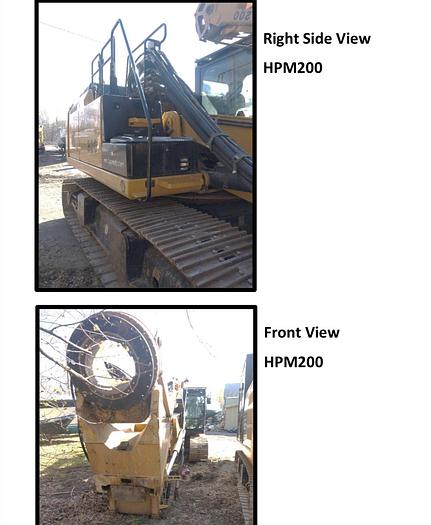 Used HPM EK 200 HP Short Mast