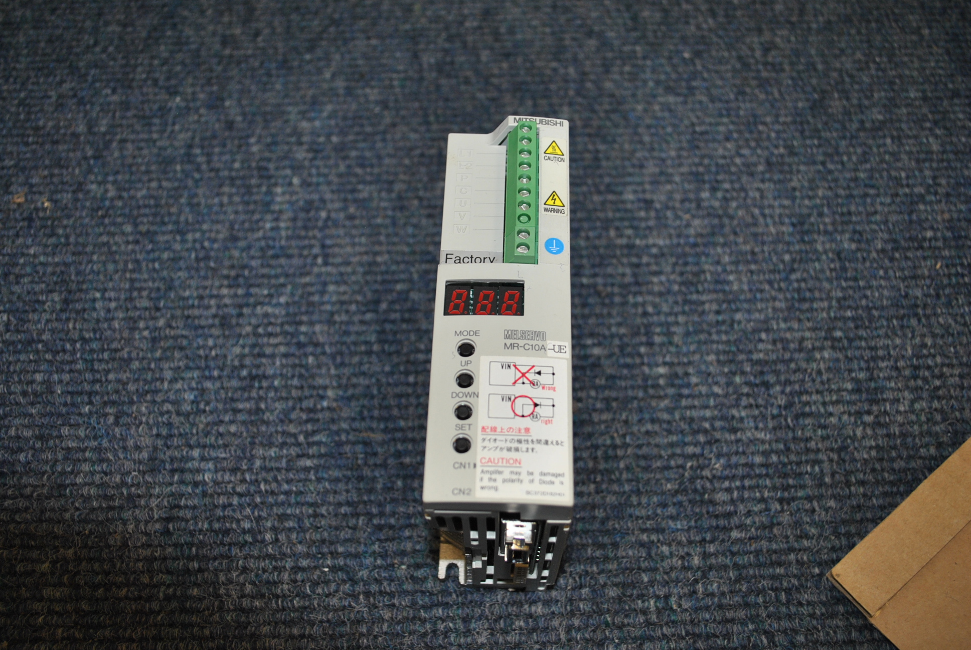 Used Mitsuishi melservo ac servo driver mr-c10z-ue