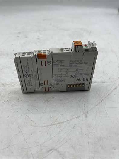 Used WAGO 750-601, Power Supply Module Fuse 24VDC