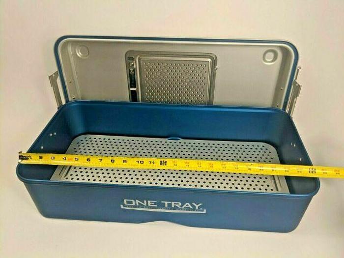 Used One Tray Sterilization Container M2406 24"x12"x6"
