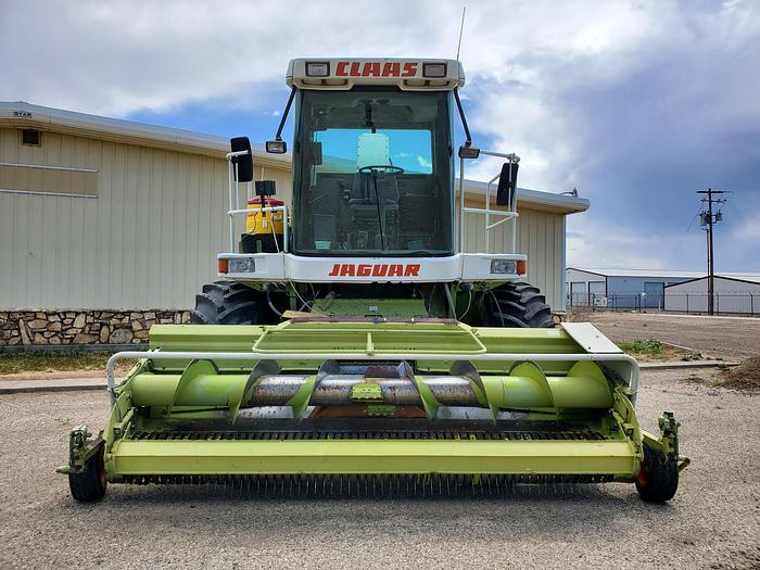 Used 1997 Claas Jaguar 860 Harvester w/ 2 Headers