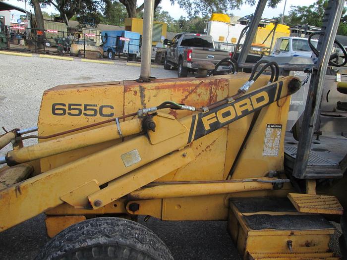 Used Ford 655C Tractor Loader Backhoe