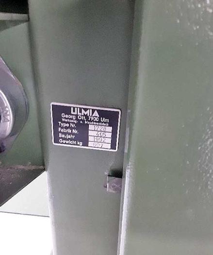 Used 1992 Ulmia Germany Ulmia 1728 Format and mitre circular saw