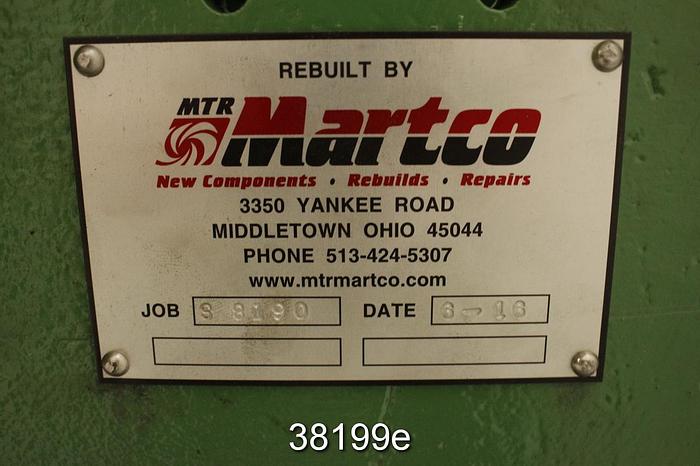 Refurbished Beloit Jones DD4000 Refiner, 26/30" with 30" Rotor #38199