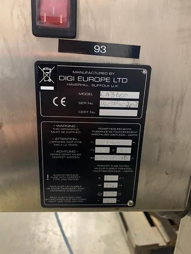 Used PRINT AND APPLY DIGI LABELLER