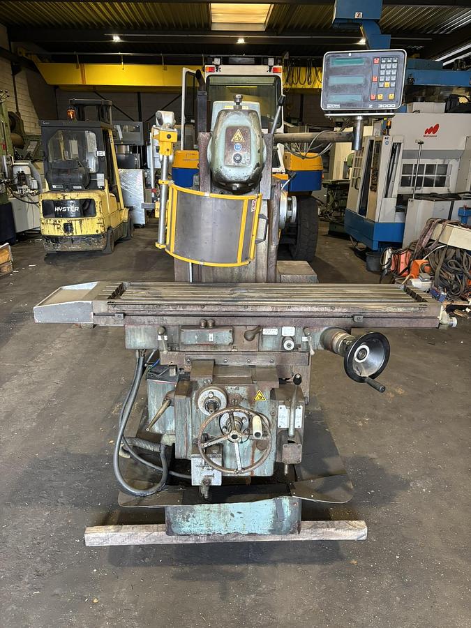 Gebruikt Dormac FU 120 met digitale uitlezing freesmachine freesbank