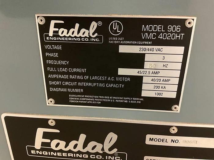 Gebruikt 1993 Fadal VMC 4020