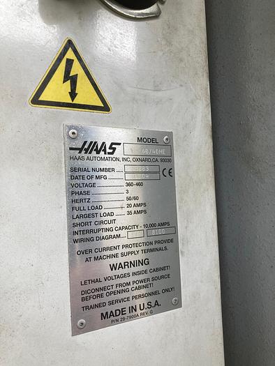 Gebruikt Haas VF 2 CNC Bewerkingscentrum