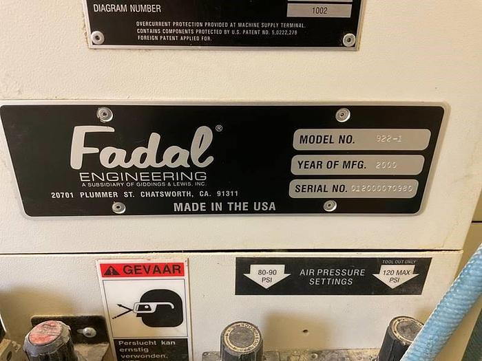 Gebruikt 2000 Fadal VMC 4525