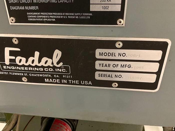 Gebruikt 1994 Fadal VMC 4020