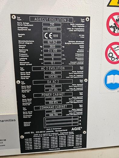 Gebruikt 1999 Agiecut Evolution 2