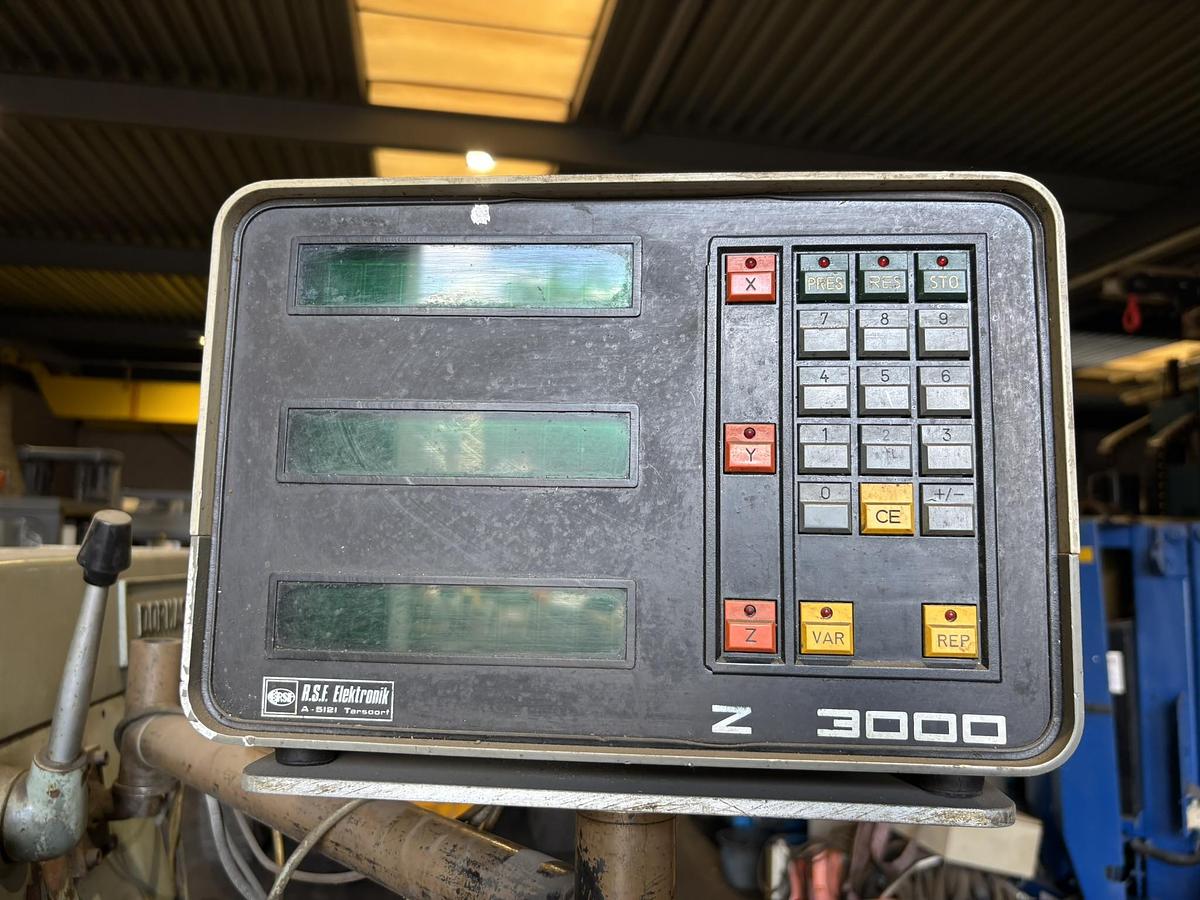 Gebruikt Dormac FU 120 met digitale uitlezing freesmachine freesbank