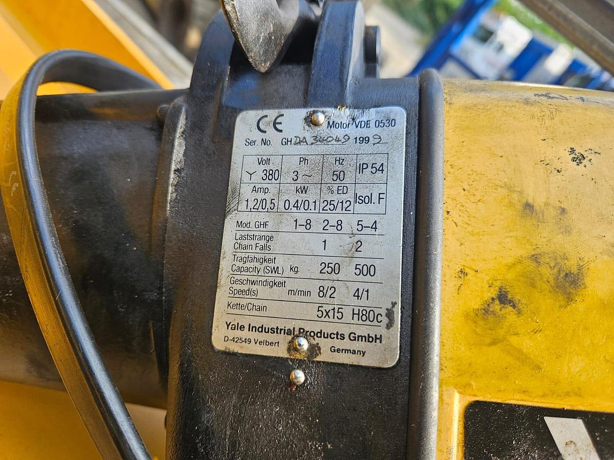 Gebruikt Zwenk kolom Yale 500 Kg 0.5 Ton