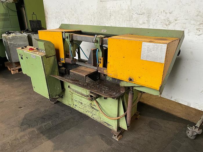 Gebruikt Bauer ES 300 BA half automaat bandzaag lintzaag metaalzaag