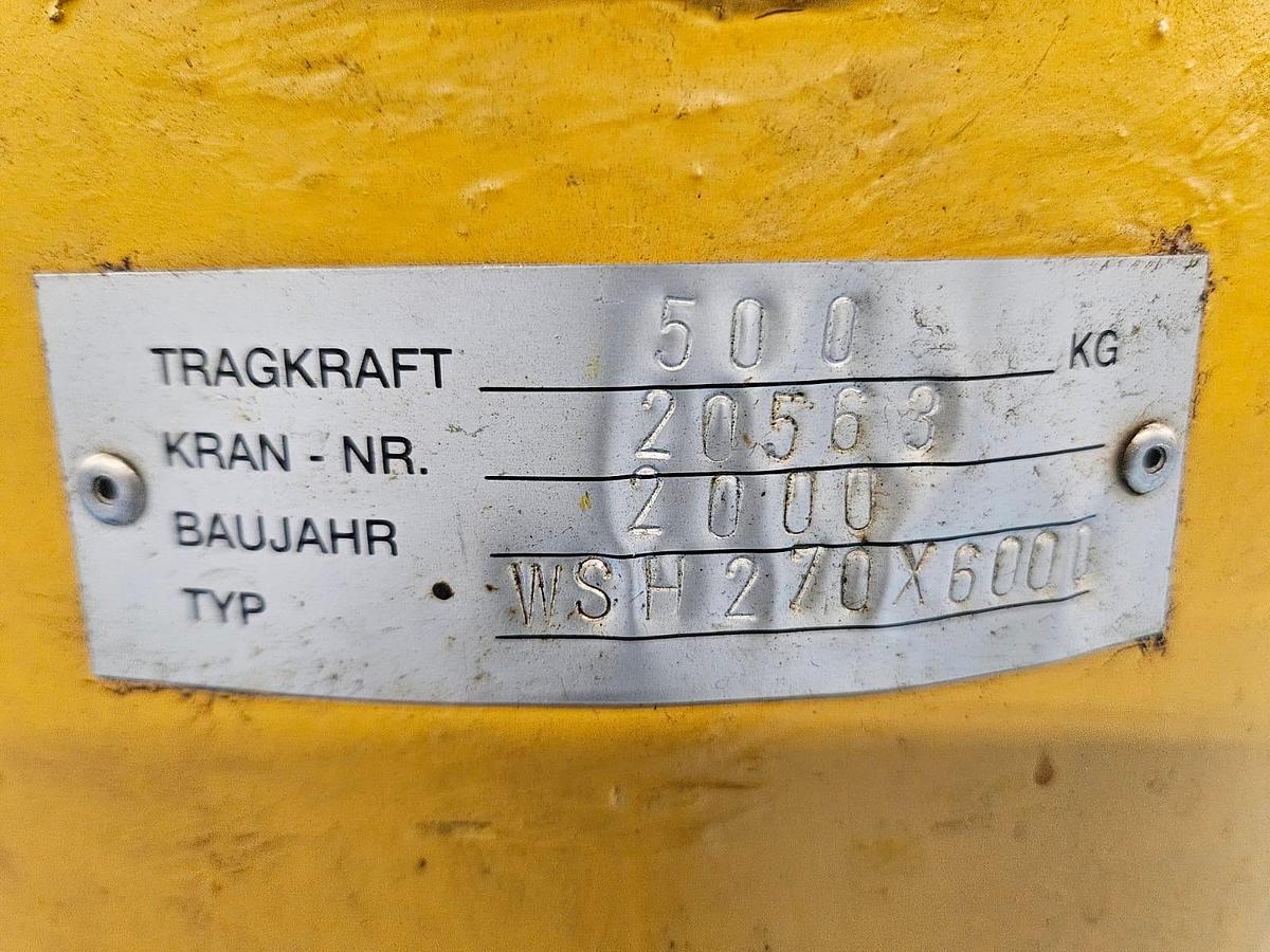 Gebruikt Zwenk kolom Yale 500 Kg 0.5 Ton