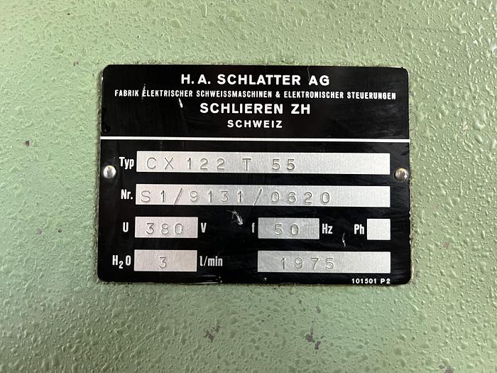 Gebruikt Schlatter Selecta CX 122 T 55