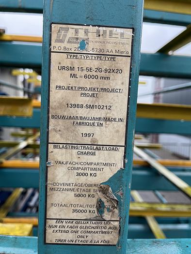Gebruikt 1997 Thiel URSM 15-5E-2G-92x20
