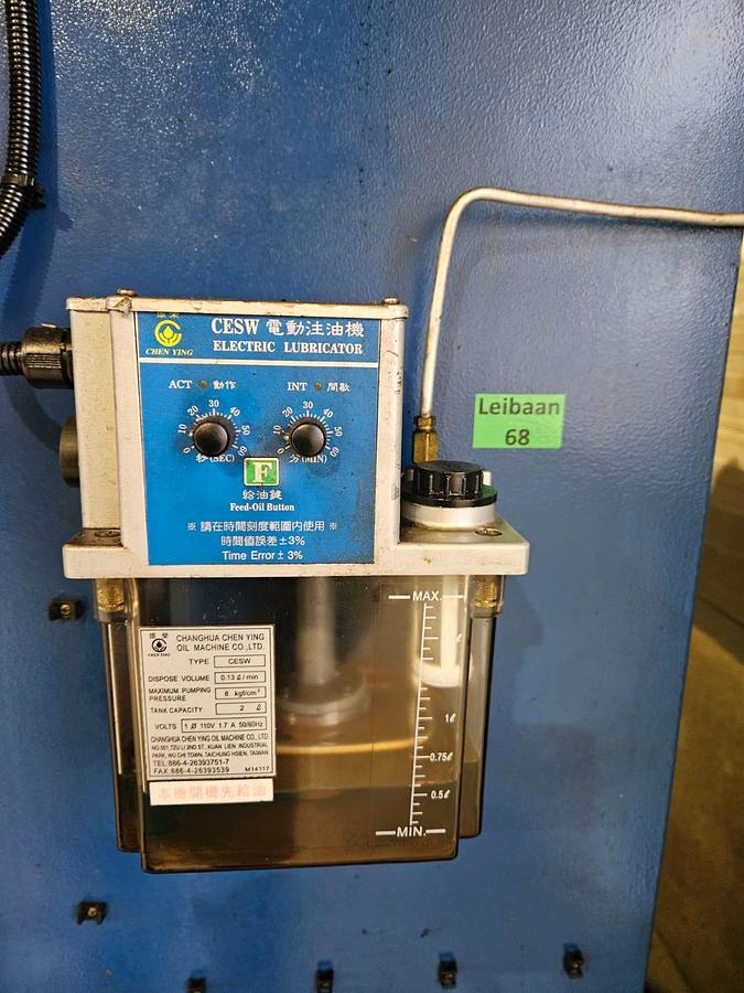 Gebruikt Yeo Sheng Machinery TSH-TUVB-1010 Spiebaan Machine