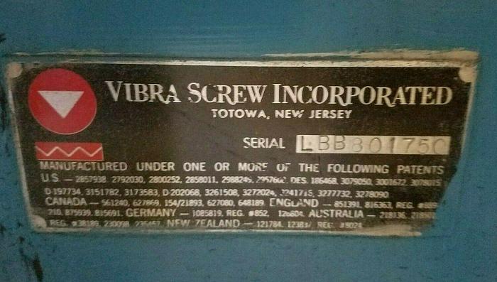 Used Vibra Screw Grinder Pulverizer Milling Fine Powder Grind Mill