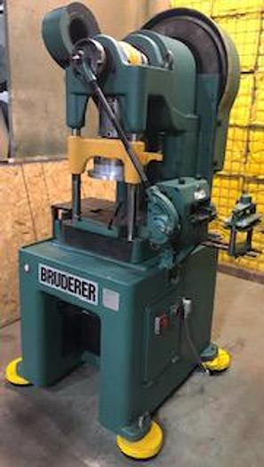 30 Ton, BRUDERER, No. BSTA 30, 3 POST HIGH SPEED PRESS