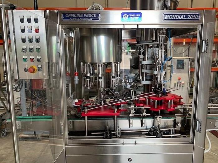 Used Mondial Bottle Filling Line