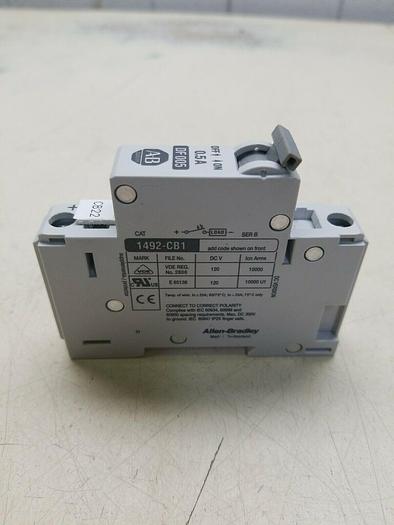 Used ALLEN BRADLEY 1492-CB1 DF 005 Ser B