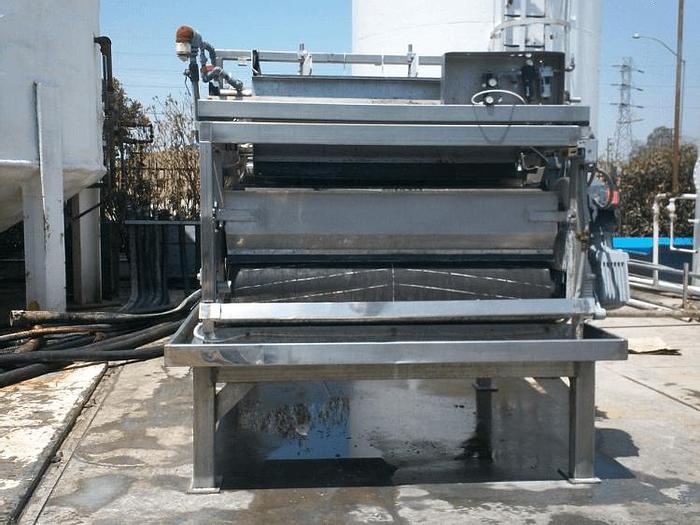 Used 1.6 METER (63 INCHES)  NIJHUIS BELT FILTER – S/S