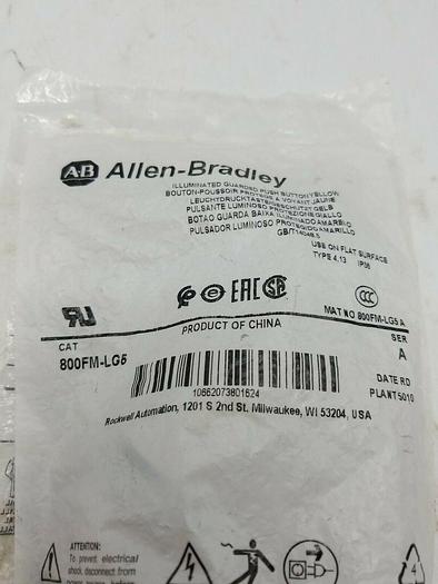 ALLEN BRADLEY 800FM-LG5 SER. A