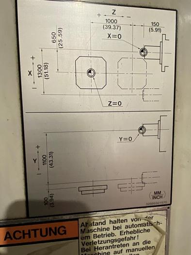 Used 2001 Mazak Mazatech FH-8800 Horizontal Machining Center