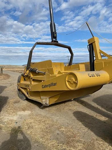 Used Cat 60 Pull Scraper - 13 cyd  ** Converted to All Hydraulic **