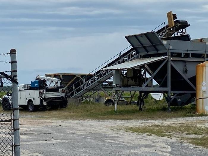 Used 2011 Terex 12 Yard Portable Concrete Batch Plant