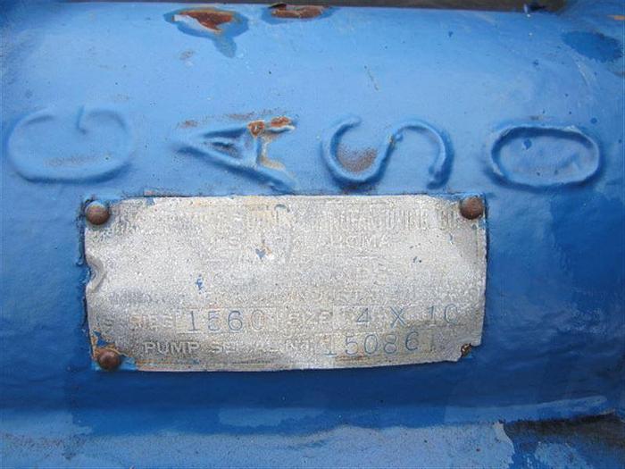 Used 0 Gaso 1560 4x10 Duplex Mud Pump - Sold