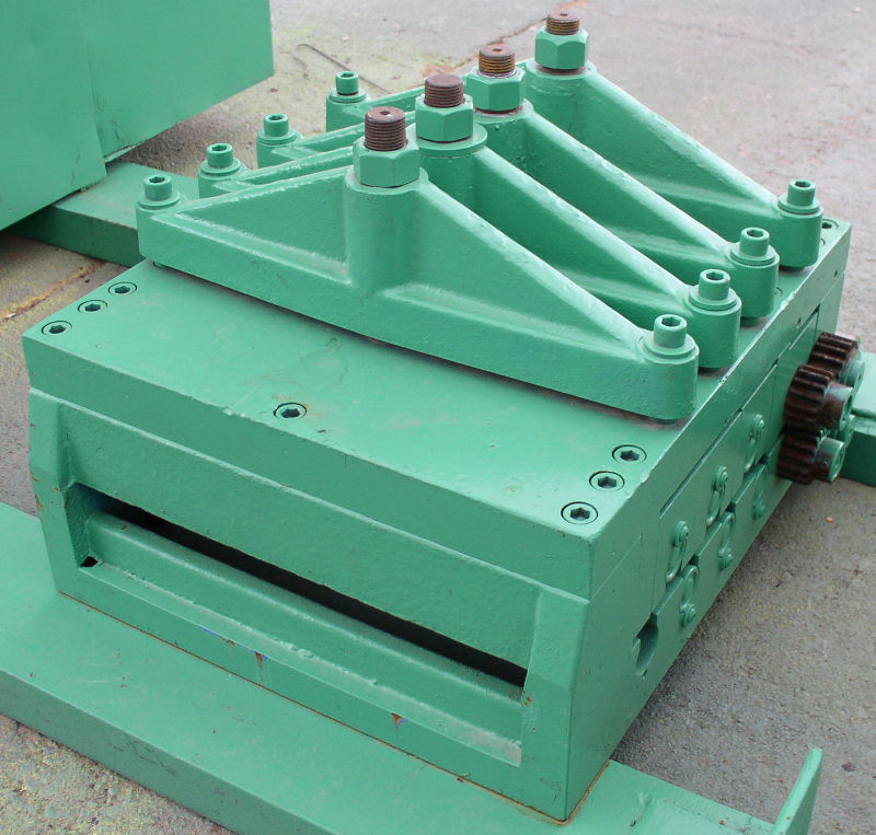 Used 10" x 14 Ga. Durant Stock Straightener, Head Only; S/N 47-139