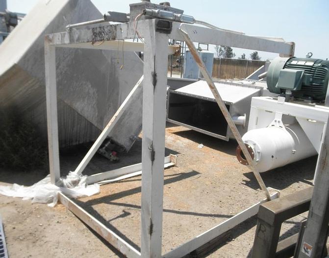 Used Dust Collector, Baghouse, 300 SF, 1400 CFM, S/st, #S741232