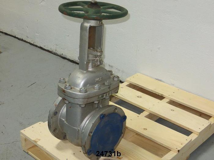 Used 4 Evergreen Valve Co 6" Steel Globe Valve, 150 Lb Flange, Body Wcb #24731