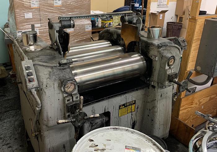 Used 13 in. x 32 in. LEHMANN THREE ROLL MILL (#9678)