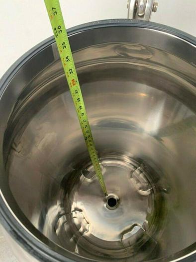 Used Paul Mueller 100 Liter Stainless Steel Bioreactor w/ Mixer